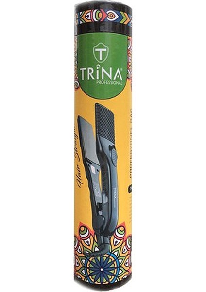 Profesyonel Saç Düzleştirici LCD Isı Göstergesi Geniş Ağızlı Titanyum Seramik TRNDZ041 fırsatları