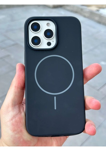 iPhone 16 Pro Kılıf Magsafe Wireless Kablosuz Şarj Pürüssüz Yumuşak Içi Kadife Süet Neon Renkli modelleri