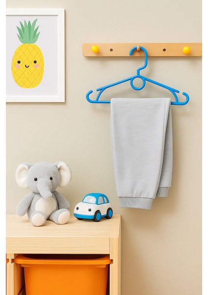 Çocuk Bebek Giysi Elbise Askısı 5 Adet fırsatları