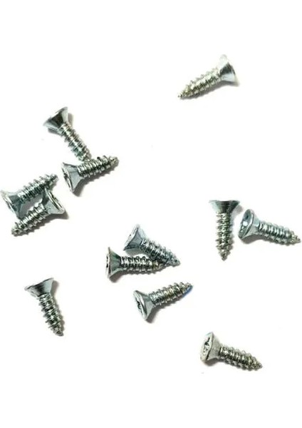 Klips, Menteşe, Ayak, Ağaç, Sunta Vidası 2,2x7,5mm - Nikel 100 Adet