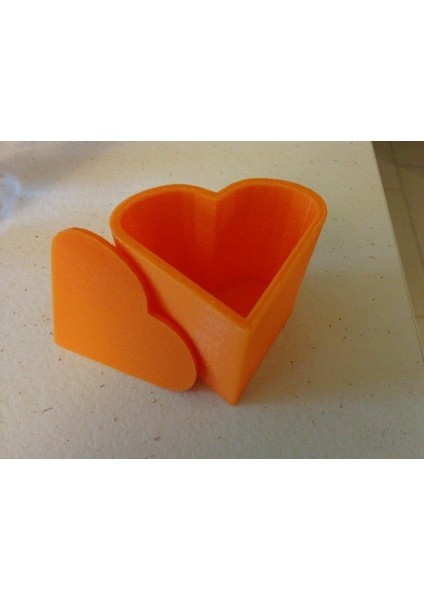 Yeni Kalp Şeklinde Kapaklı Kutu T17575
