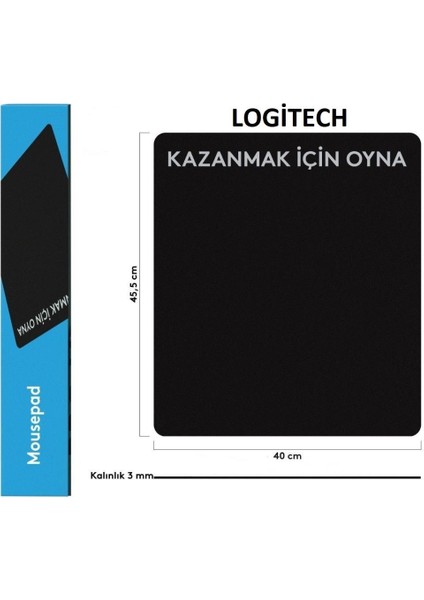 Oem 40 x 45,5 cm Large Boy Oyuncu Gaming Mouse Pad