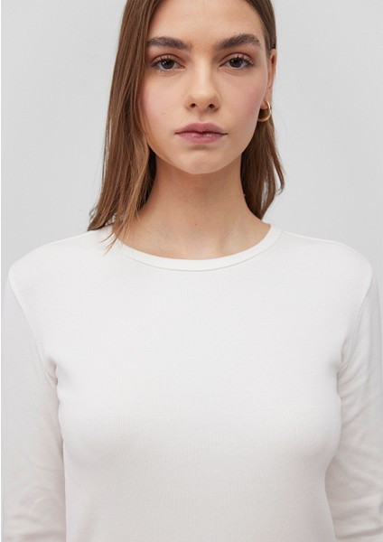 Uzun Kollu Ekru Basic Tişört 1613040-70057 indirimleri