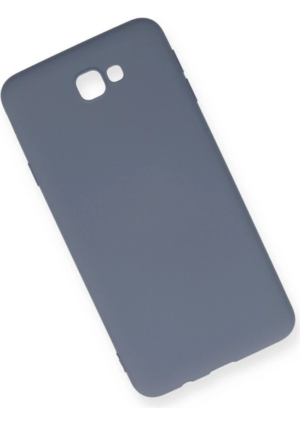Samsung Galaxy J7 Prime Kılıf Nano Içi Kadife Silikon - GRI-(5796) - CHT9299-9609 modelleri
