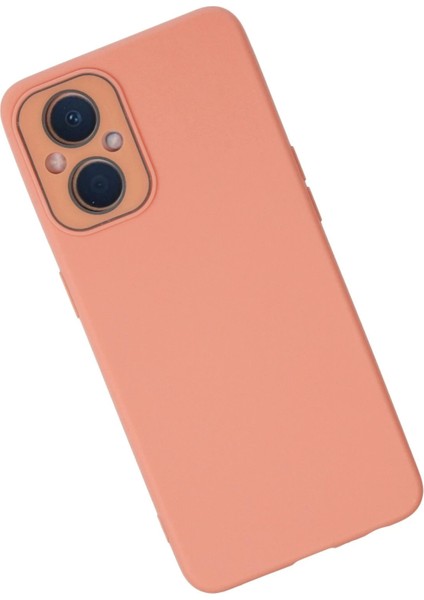 Oppo Reno 7 Lite Kılıf Lansman Glass Kapak - PEMBE-(5796) - CHT9193-2080 modelleri