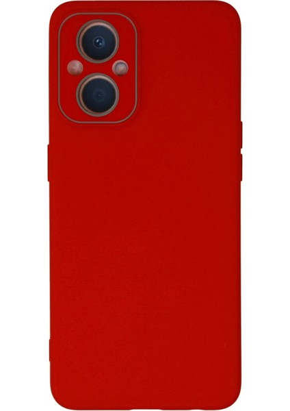 Oppo Reno 7 Lite Kılıf Lansman Glass Kapak - KIRMIZI-(5796) - CHT1092-8550