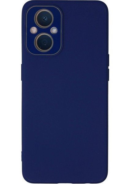 Oppo Reno 7 Lite Kılıf Lansman Glass Kapak - Sky BLUE-(5796) - CHT1285-5571