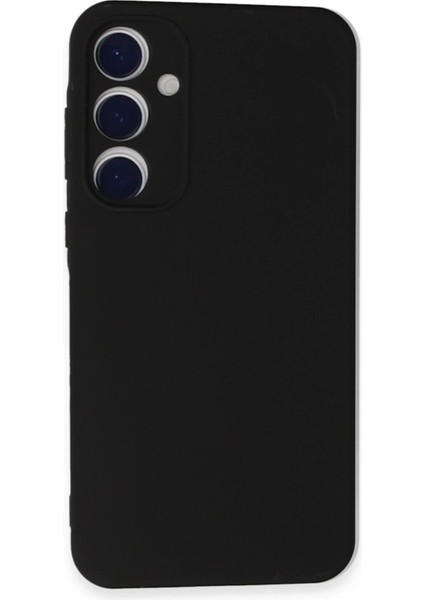 Samsung Galaxy A55 5g Kılıf Nano Içi Kadife Silikon - SIYAH-(5796) - CHT7813-3369