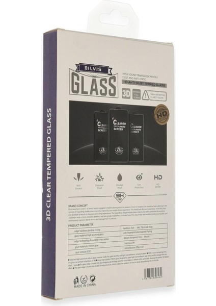 iPhone 14 Bilvis 3D Cam Ekran KORUYUCU-(5796) - CHT8387-6605 fiyatları