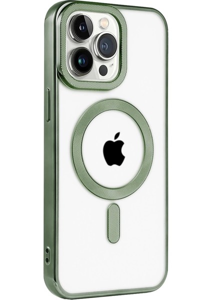 iPhone 14 Pro Max Kılıf Kronos Magsafe Kapak - Koyu YEŞIL-(5796) - CHT4526-7476 fiyatları