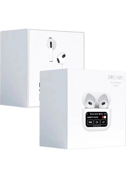 A10 Pro Aktif Gürültü Engelleyici Özellikli Dijital Ekranlı Airpods Bluetooth K - CHT7894-6245 fiyatları