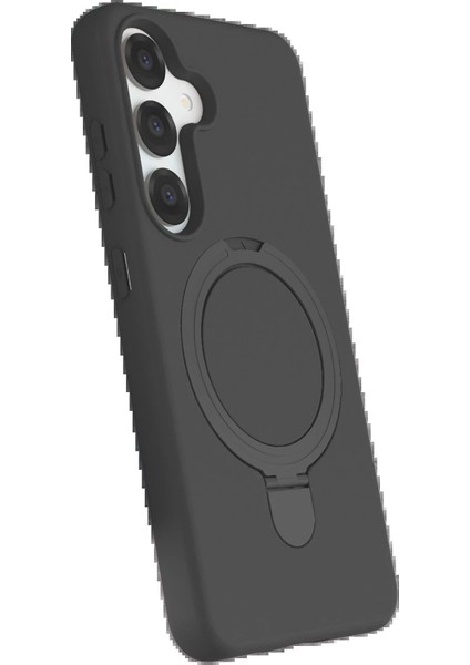 Samsung Galaxy S25 Regal Magsafe Standlı Kapak - Titan GRI-(5796) - CHT5564-5634 fiyatları