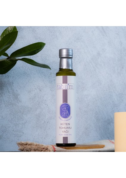 Tabii'm Keten Tohumu Yağı %100 Saf 250 ml