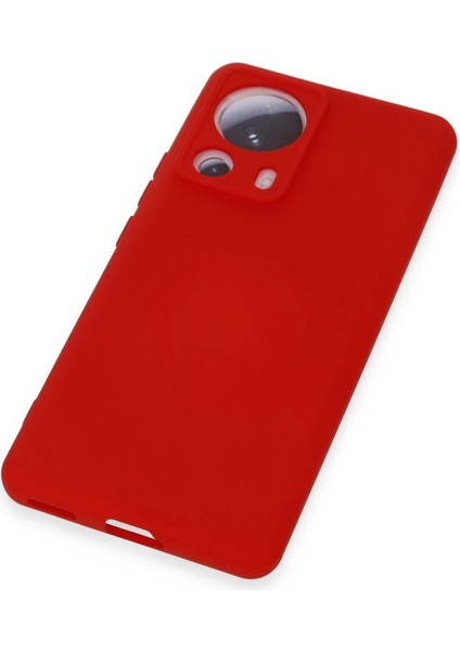 Xiaomi Mi 13 Lite Kılıf Nano Içi Kadife Silikon - KIRMIZI-(5796) - CHT8815-8622 fırsatları