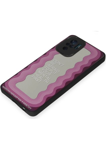 Xiaomi Redmi Note 10 Kılıf Mirror Desenli Kapak - Mirror - 11-(5796) - CHT4873-6223 fırsatları