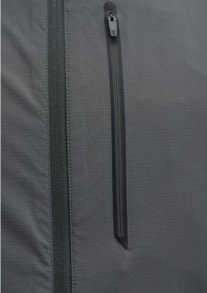 Kapüşonlu Yeşil Spor Ceket 0110655-71598