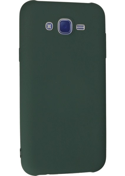 Samsung Galaxy J7 Kılıf Nano Içi Kadife Silikon - Koyu YEŞIL-(5796) - CHT9030-7018 modelleri
