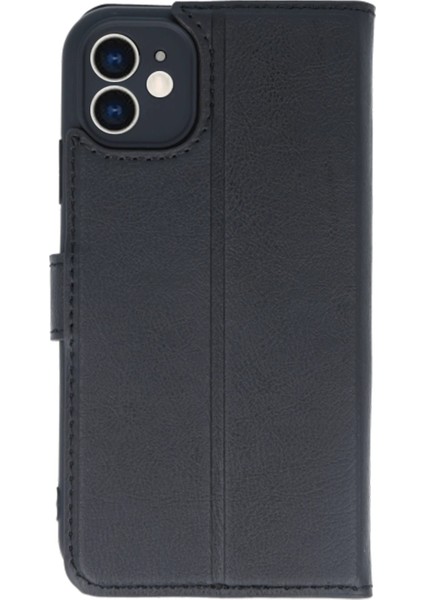 iPhone 11 Kılıf Trend S Plus Kapaklı Kılıf - SIYAH-(5796) - CHT5224-3179 modelleri