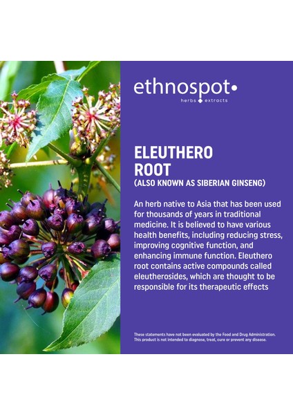 Freeze-Dried Adrenal Caps With Herb Activators Eleuthero Licorice Gotu Kola Clove Syzygium Aromatic Meyan Kökü