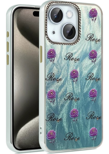 iPhone 14 Kılıf Blade Aynalı Desenli Kapak - Desen 9-(5796) - CHT8646-3282