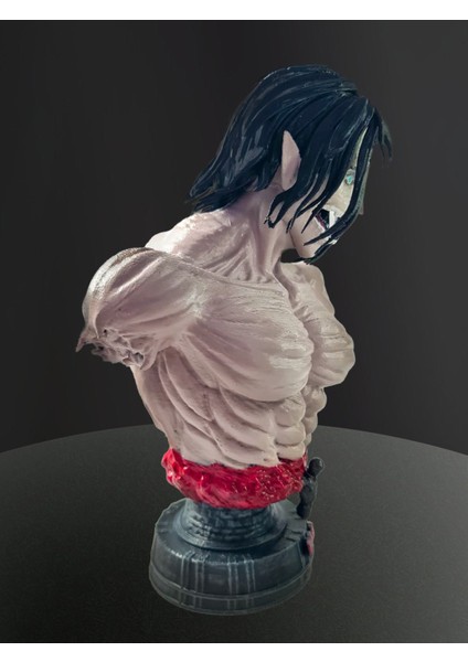 3D Attack On Titan Eren Yeager Büst, Eren Titan, Anime Figure COLLECTION-15CM fiyatları