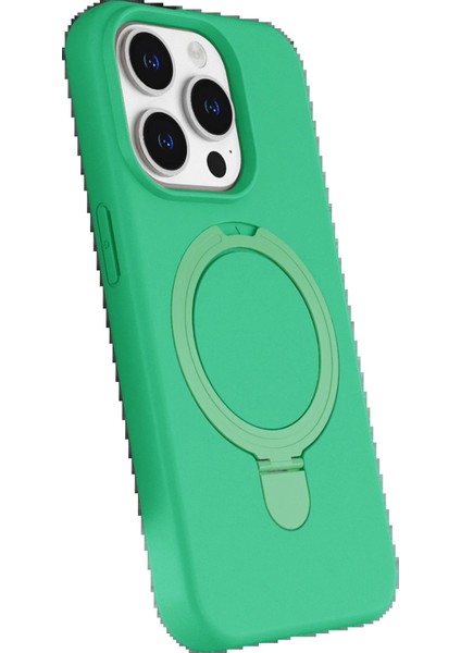 Apple iPhone 14 Pro Max Regal Magsafe Standlı Kapak - YEŞIL-(5796) - CHT6931-4286 fiyatları
