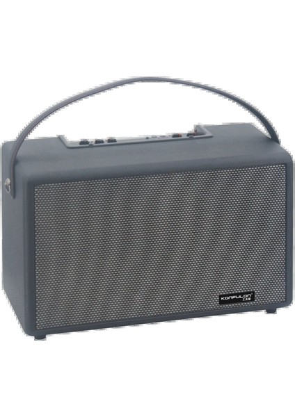 F32 2X50W Sürücülü 2 Adet Mikrofonlu Bt 5.2 Kablosuz Hoparlör - SIYAH-(5796) - CHT5767-2766