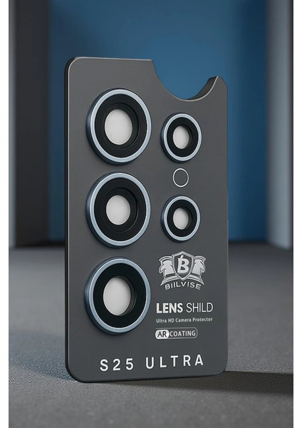 Samsung Galaxy S25 Ultra Bilvis Titan Kamera Lens - LACIVERT-(5796) - CHT6727-6966