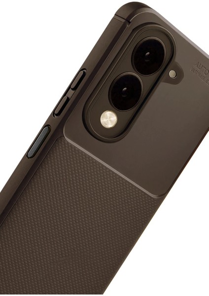 Vivo Y29S Auto Focus Karbon Kapak - KAHVERENGI-(5796) - CHT6792-4212 fırsatları