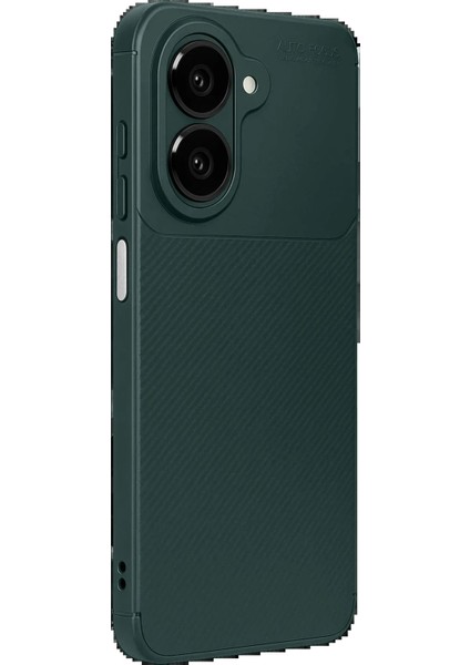 Samsung Galaxy A07 Auto Focus Karbon Kapak - Koyu YEŞIL-(5796) - CHT4282-6412