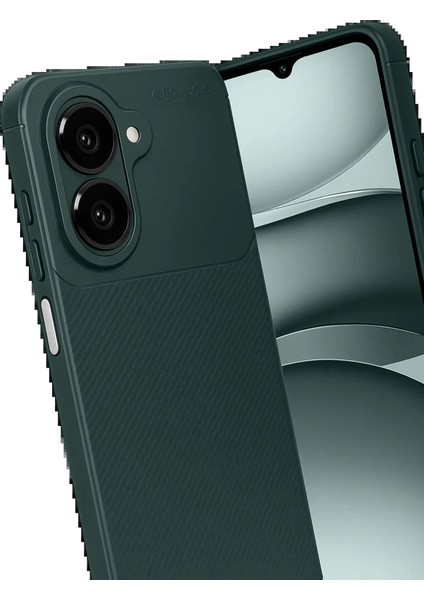 Samsung Galaxy A07 Auto Focus Karbon Kapak - Koyu YEŞIL-(5796) - CHT4282-6412 fiyatları
