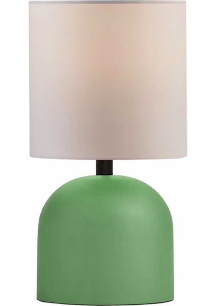 Nil Yeşili Modern Metal Abajur – Modern Dekoratif Başucu ve Masa Lambası fiyatları