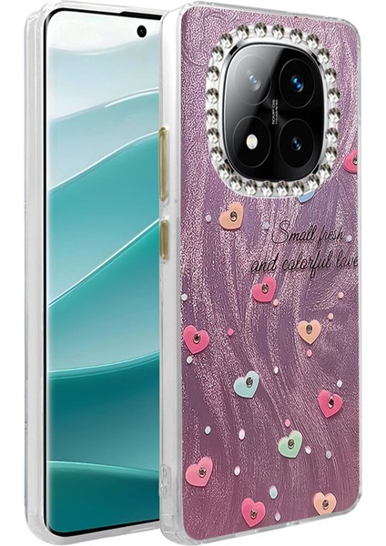 Xiaomi Redmi Note 14 Pro 5g Kılıf Blade Aynalı Desenli Kapak - Desen 8-(5796) - CHT6795-7142