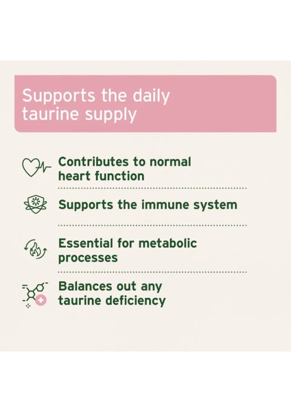 Taurine Premium Double Strength, 1000MG, 100 Vegcaps Nervous Mental System