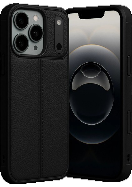 Apple iPhone 17 Pro Max Auto Focus Kapak - SIYAH-(5796) - CHT7419-3646