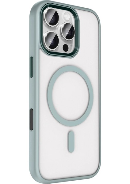 Apple iPhone 16 Pro Max Terea Magsafe Kapak - GRI-(5796) - CHT9879-1314 modelleri