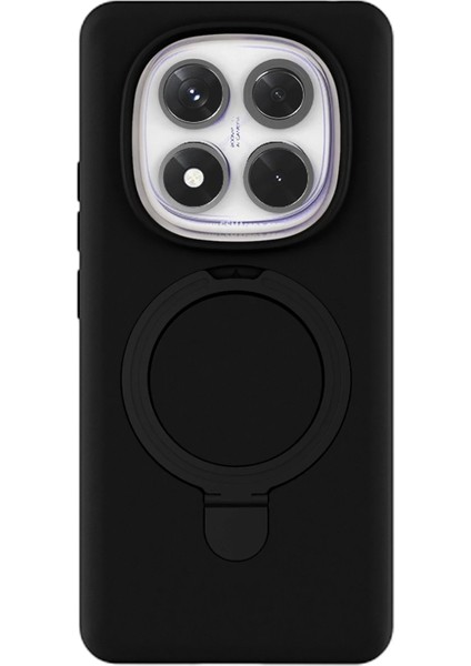 Xiaomi Redmi Note 14 Pro 4g Regal Magsafe Standlı Kapak - SIYAH-(5796) - CHT5402-7734 modelleri