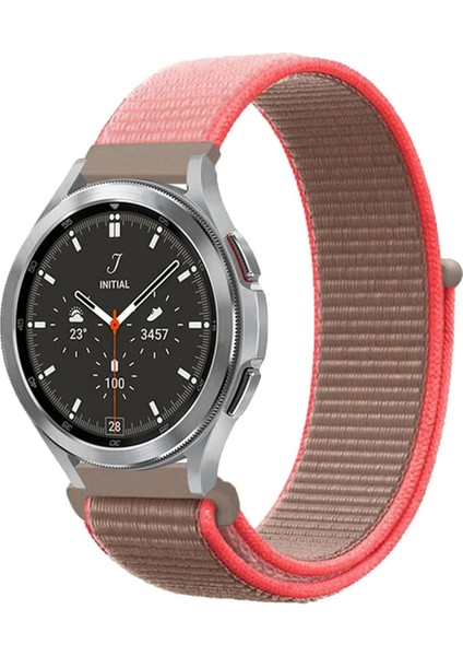 Watch 22MM Hasırlı Cırtcırtlı Kordon - PEMBE-(5796) - BKS1240-5722