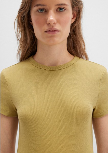 Yeşil Basic Tişört 1613081-70217