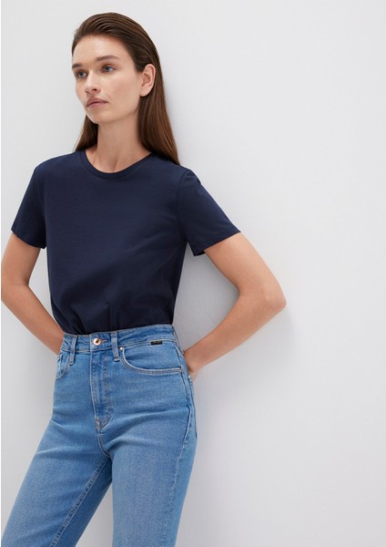 Lacivert Basic Tişört 1613406-86623