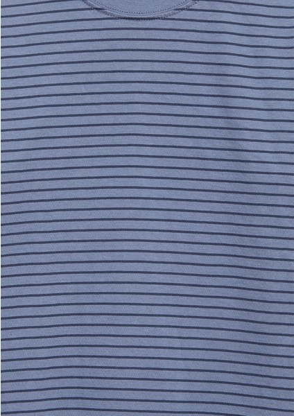 Mavi Çizgili Tişört 6610390-90788 modelleri