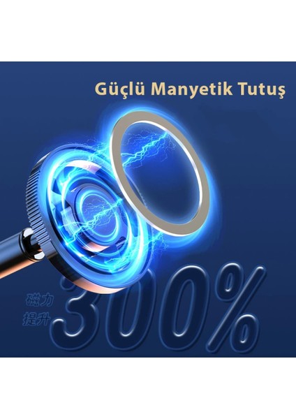 Q38 Ayarlanabilir Yapışkanlı Manyetik Magsafe Araç Tutucu - SIYAH-(5796) - BKS8957-6585 modelleri