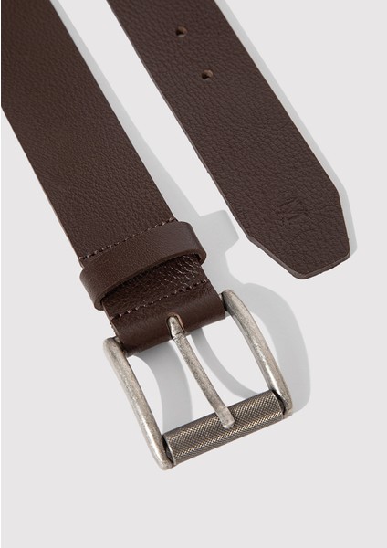 Kahverengi Deri Kemer 0910644-33382 modelleri