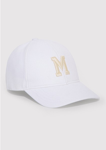 M Logo Nakışlı Beyaz Şapka 1912255-20454 fırsatları