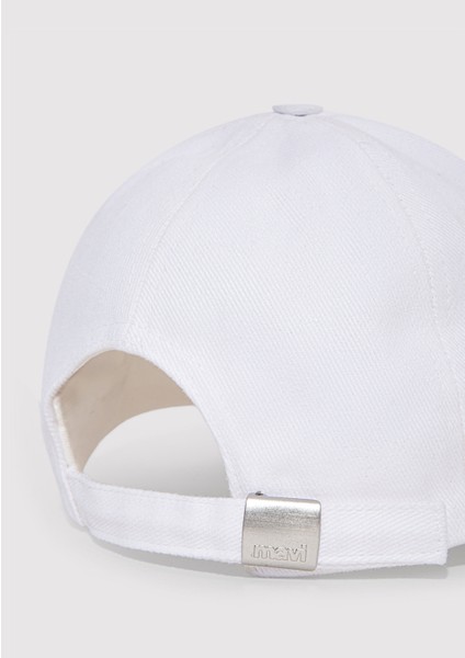 M Logo Nakışlı Beyaz Şapka 1912255-20454 indirimleri