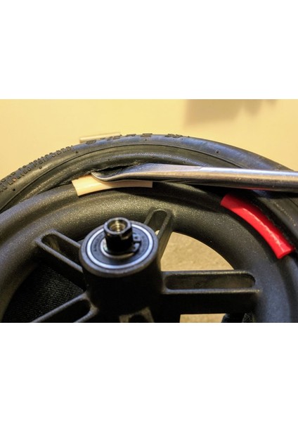 Yeni Xiaomi M365 Jant Koruyucu Değişen Lastik Lastik Tekerlek Göbeği Koruyucu T4630619 modelleri