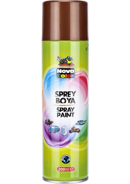 Nova Color Sprey Boya 200 ml Bakır