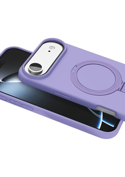 Apple iPhone 17 Air Regal Magsafe Standlı Kapak - LILA-(5796) - BKS2675-4657 fiyatları