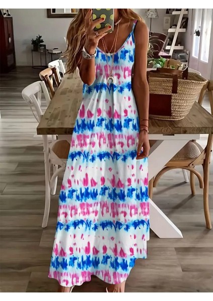 Kadın Askılı Tam Boy Süprem Elbise modelleri