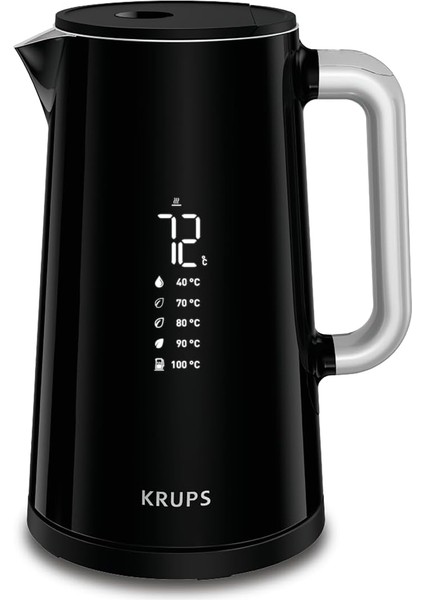 BW801810 Smart’n Light Dijital Su Isıtıcısı - 1.7l, 5 Isı Ayarı, LED Ekran, 1800W, Paslanmaz Çelik Iç Yüzey, Siyah modelleri